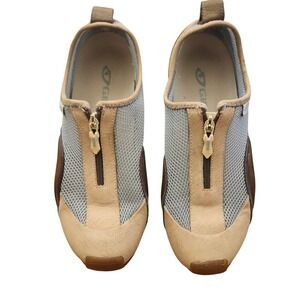 Giro Gava Women's Cycling Shoes Size 7 US 38.5 EU - Blue/Tan - Gum sole